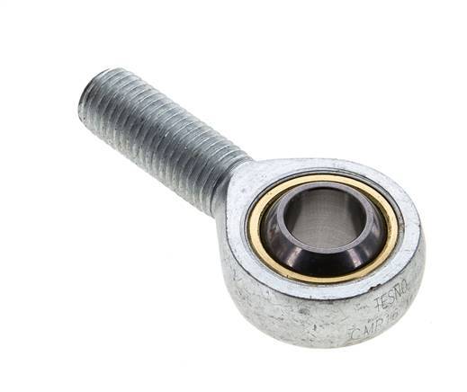 Tameson Spherical Socket M16 Male, Zinc-Plated Steel