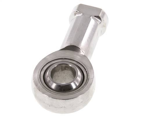 Conectador esférico Tameson M16 x 1,5 Femenino, acero inoxidable 304 (1.4301)