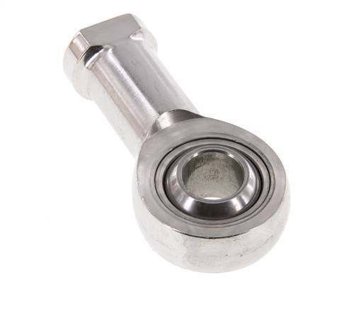 Conectador esférico Tameson M16 x 1,5 Femenino, acero inoxidable 304 (1.4301)