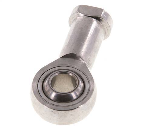 Tameson M12 Female Stainless Steel Spherical Plug (1.4301)
