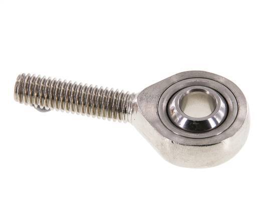 Tameson M8 Male Spherical Fitting, Stainless Steel 304 (1.4301)