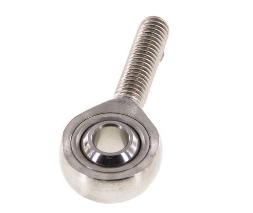 Tameson M8 Male Spherical Fitting, Stainless Steel 304 (1.4301)