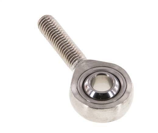 Tameson M8 Male Spherical Fitting, Stainless Steel 304 (1.4301)