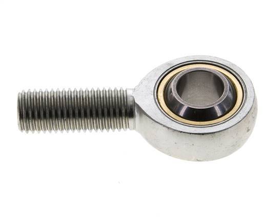 Tameson Spherical Fitting M20 Male, Galvanized Steel