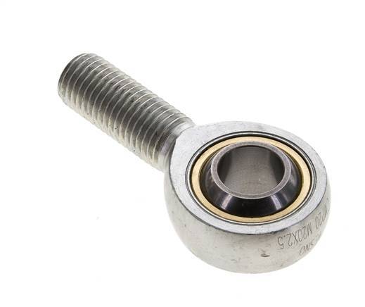Tameson Spherical Fitting M20 Male, Galvanized Steel