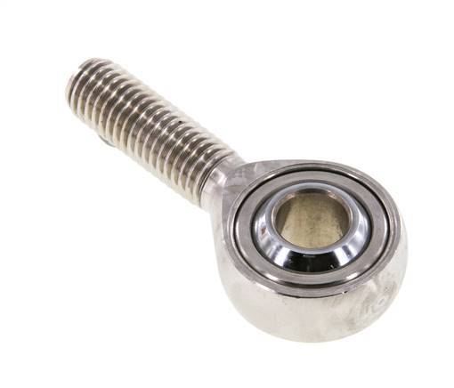 Tameson M12 Male Stainless Steel Spherical Fitting (1.4301)