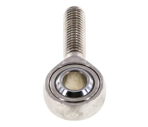 Tameson M12 Male Stainless Steel Spherical Fitting (1.4301)