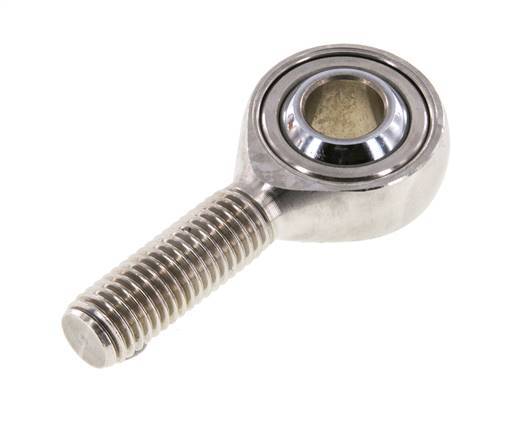 Tameson M12 Male Stainless Steel Spherical Fitting (1.4301)