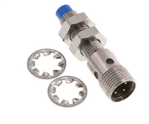 Tameson Inductive Proximity Sensor 2.5mm M8x1 M12 (4-Pin)