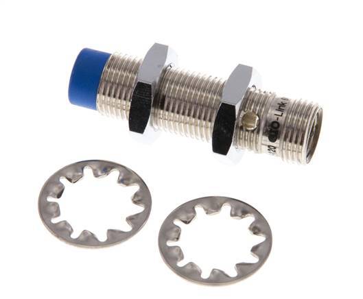 Tameson Inductive Proximity Sensor, 4mm, M12x1 (4-Pin)