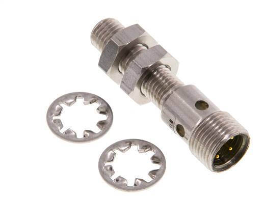 Tameson Inductive Proximity Sensor 1.5mm M8x1 M12 (4-pin)