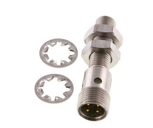 Tameson Inductive Proximity Sensor 1.5mm M8x1 M12 (4-pin)