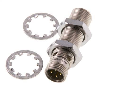 Tameson Inductive Proximity Sensor, 2mm, M12x1 (4-pin)