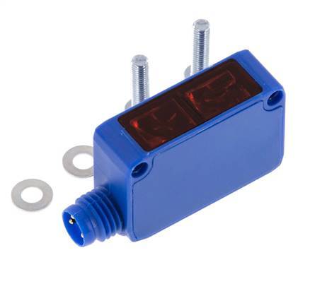 Tameson Diffuse Reflection Photoelectric Sensor 3-1500mm M8 4-pin