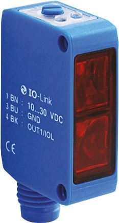 Tameson Diffuse Reflection Photoelectric Sensor 3-1500mm M8 4-pin