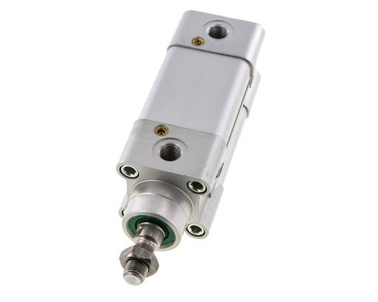 Airtec ISO 15552 Double-Effect Pneumatic Cylinder, 40mm x 25mm, Magnetic, Dampening, Stainless Steel Rod