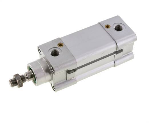 Airtec ISO 15552 Double-Effect Pneumatic Cylinder, 40mm x 25mm, Magnetic, Dampening, Stainless Steel Rod