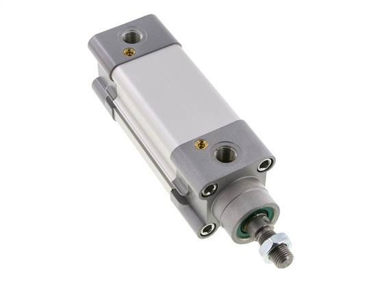 Cilindro neumático de doble efecto Airtec ISO 15552, 40mm x 40mm, posicionamiento magnético