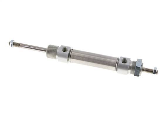 Airtec ISO 6432 Double-Effect Round Actuator 20-40mm - Magnetic - Threaded Rod