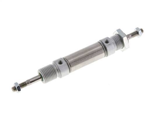 Airtec ISO 6432 Double-Effect Round Actuator, 16x10mm, Magnetic, Threaded Rod