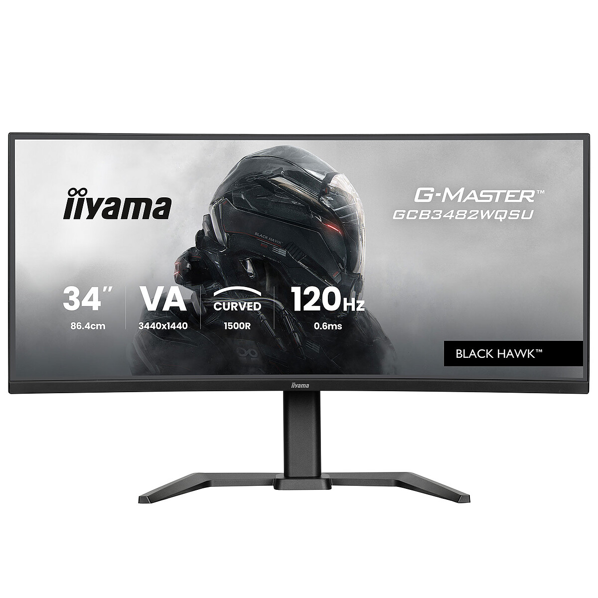 iiyama 34" LED - G-Master GCB3482WQSU-B1 Red Eagle
