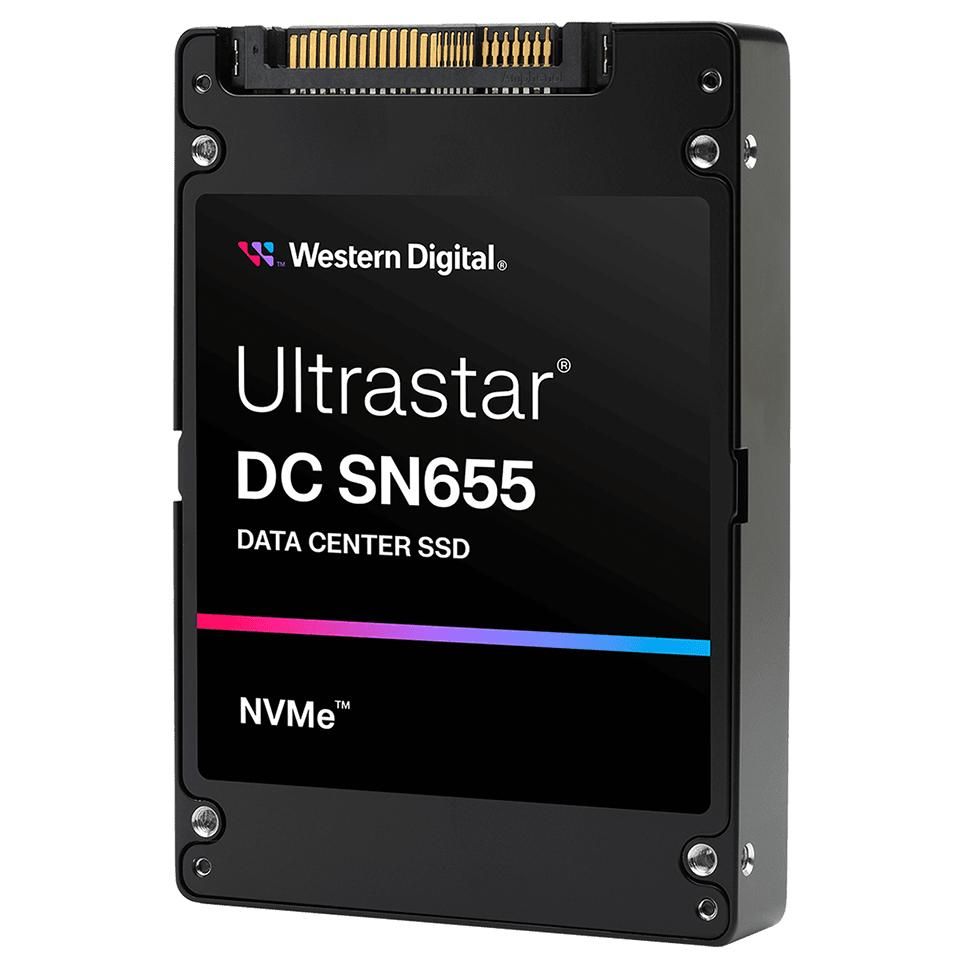Western Digital Ultrastar DC SN655 3.84TB U.3 PCI Express 4.0 NVMe TLC 3D NAND SSD