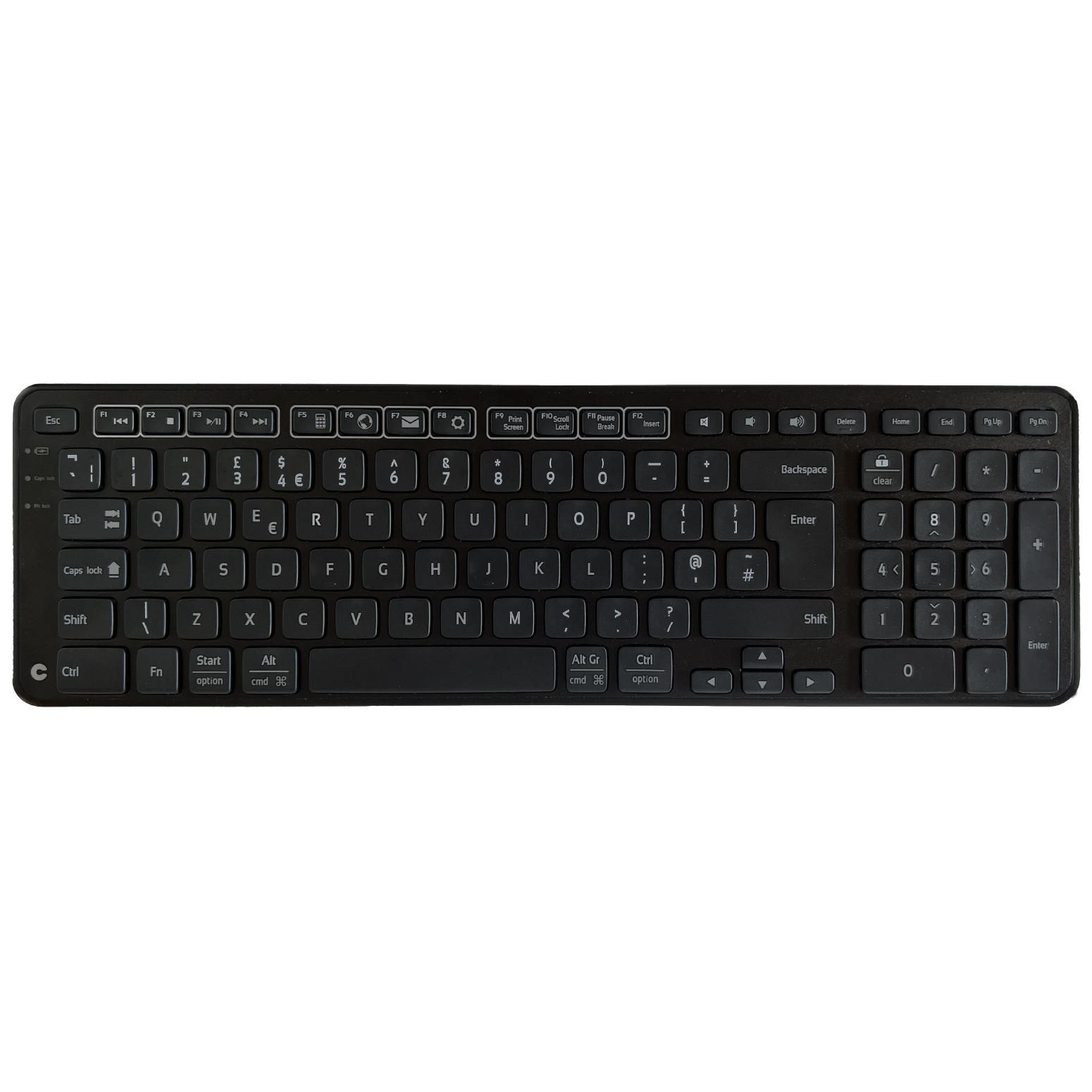 Contour Design Balance Keyboard BK - Wireless Ergonomic Keyboard - UK Version