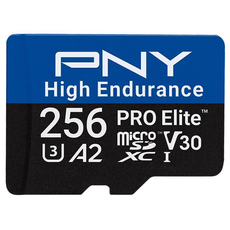 PNY PRO Elite 256GB MicroSDXC UHS-I Class 10