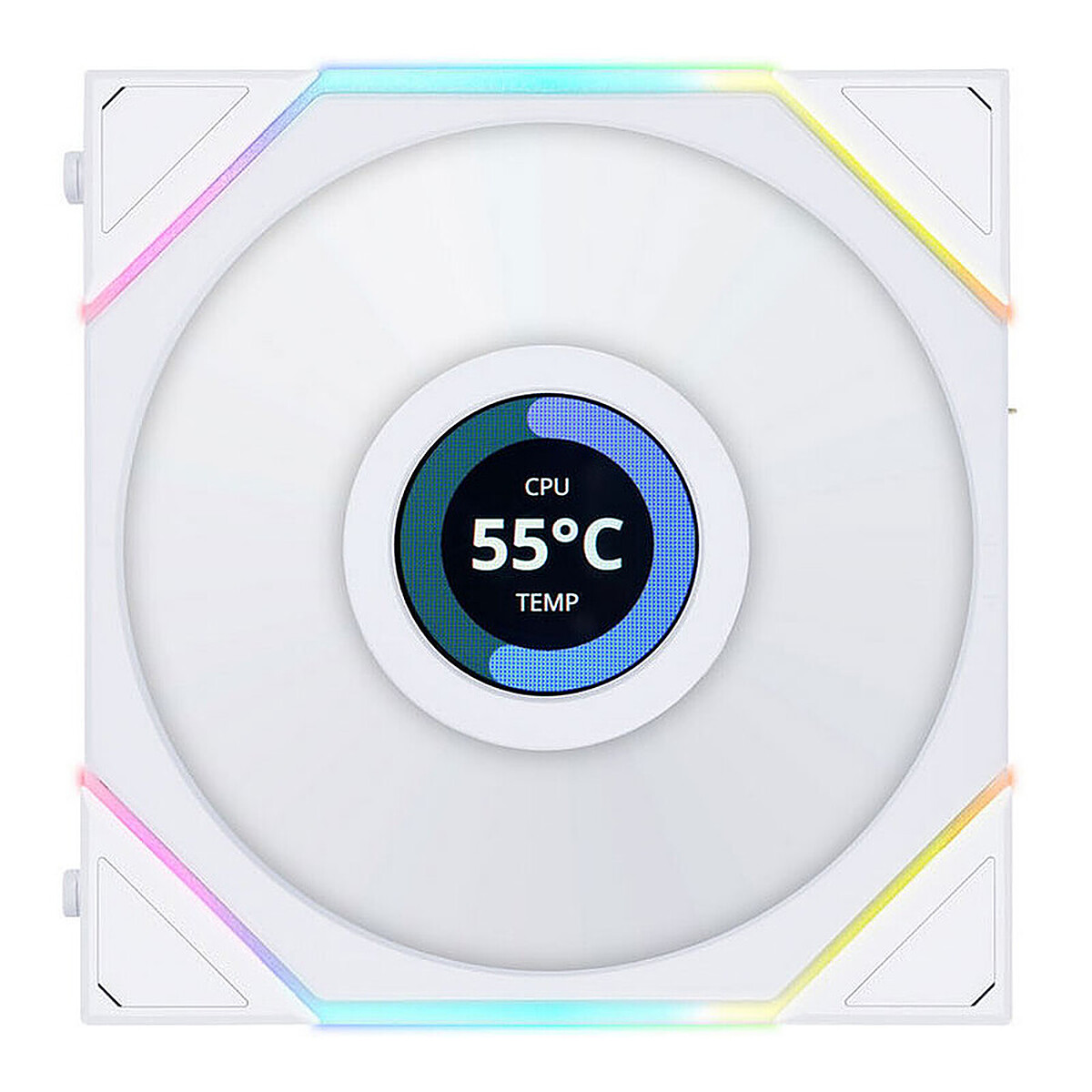 Lian Li Uni Fan TL LCD Wireless 120 (blanc)