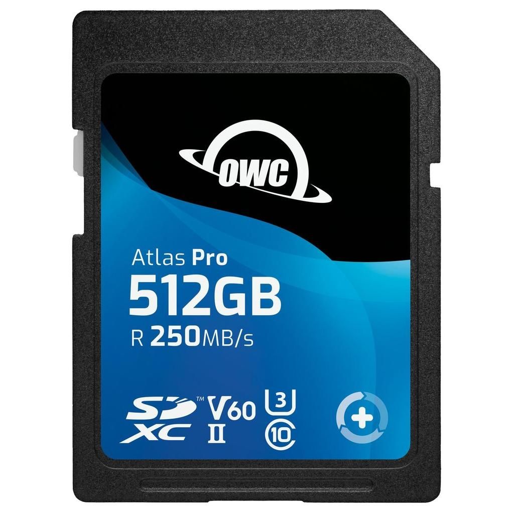 OWC Atlas Pro 512GB SDXC UHS-II Card
