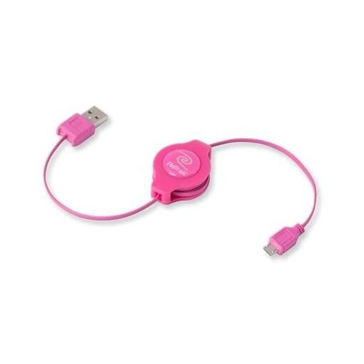 Retrak USB 2.0 Cable, 1m, Rose