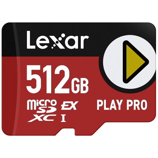 Lexar PLAY PRO UHS-I Class 3 microSDXC 512GB