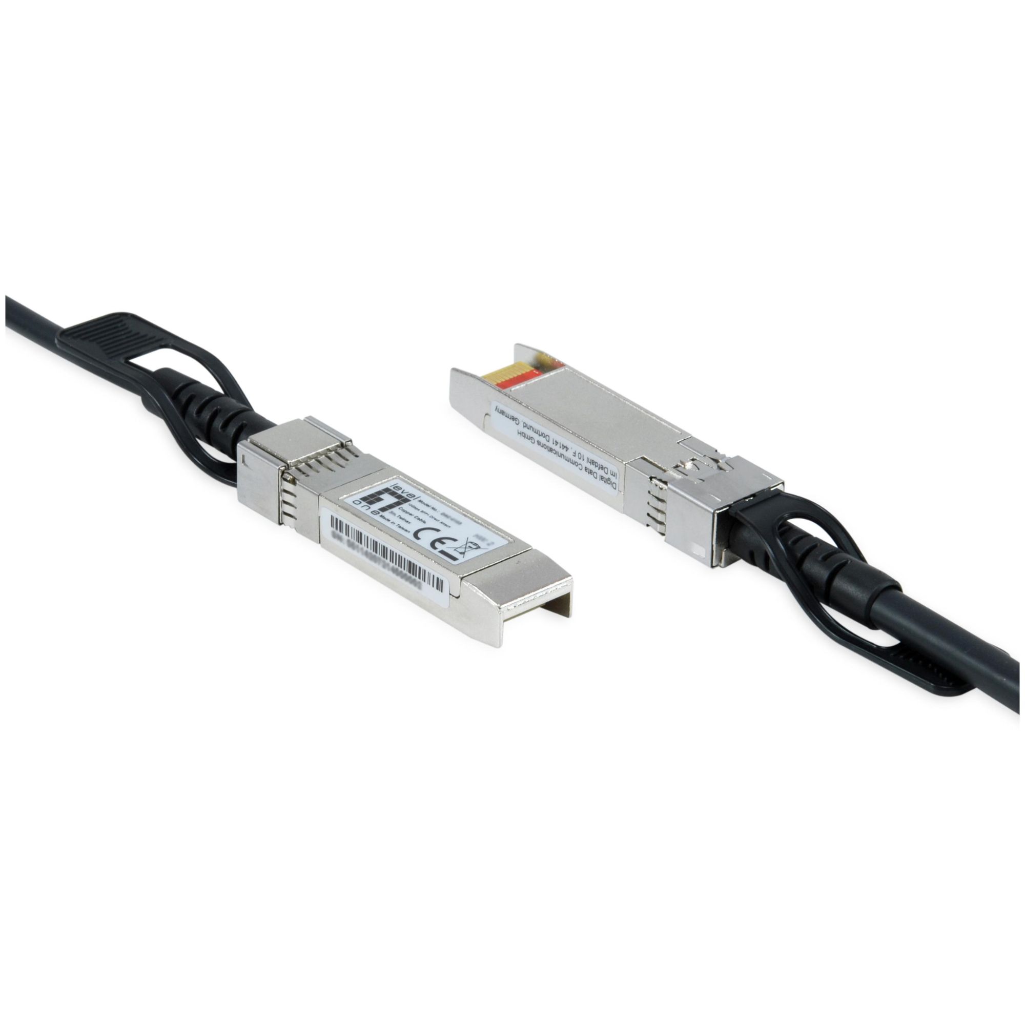 LevelOne SFP+ Fiber Optic Cable 2m DAC-0102 Black