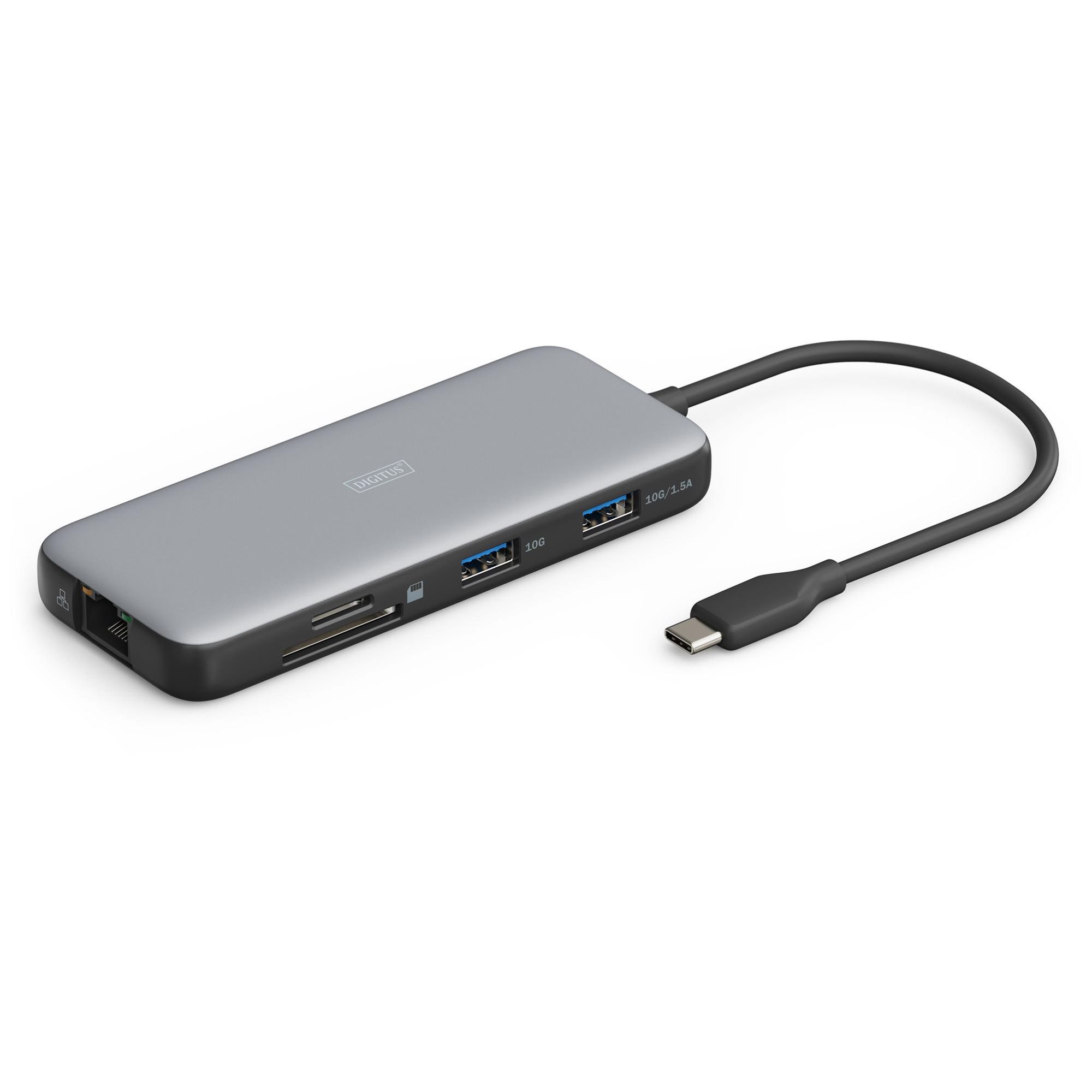 Station d'accueil Digitus USB-C à 7 ports