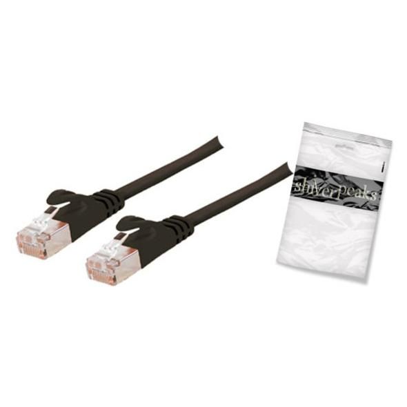Shiverpeaks Cat7 Network Cable, 0.25m, Black