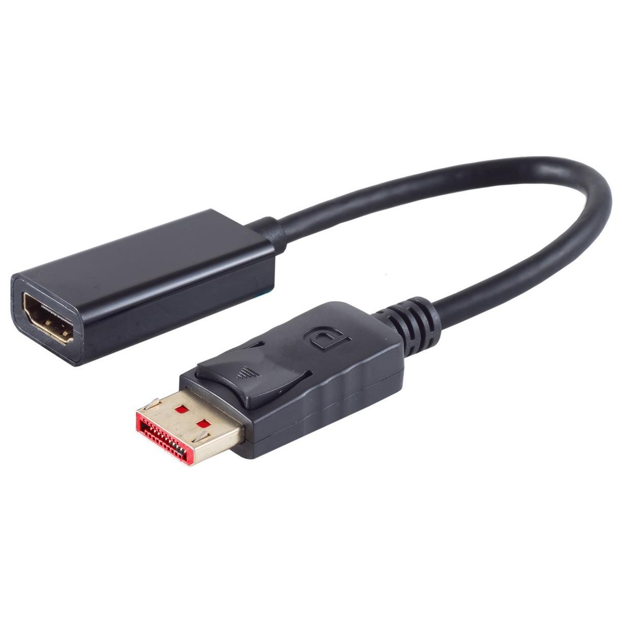Shiverpeaks Basic S DisplayPort HDMI Cable Black