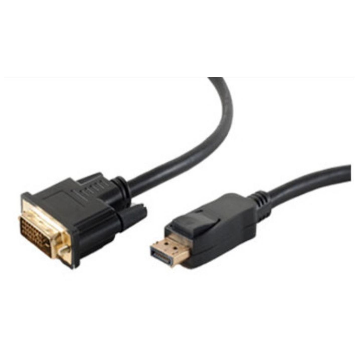 Shiverpeaks Video Cable and Adapter 1m DisplayPort to DVI Black