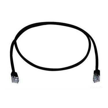 Telegärtner Cat5e Network Cable, 2m, Black (MP8 FS 100-2.0)