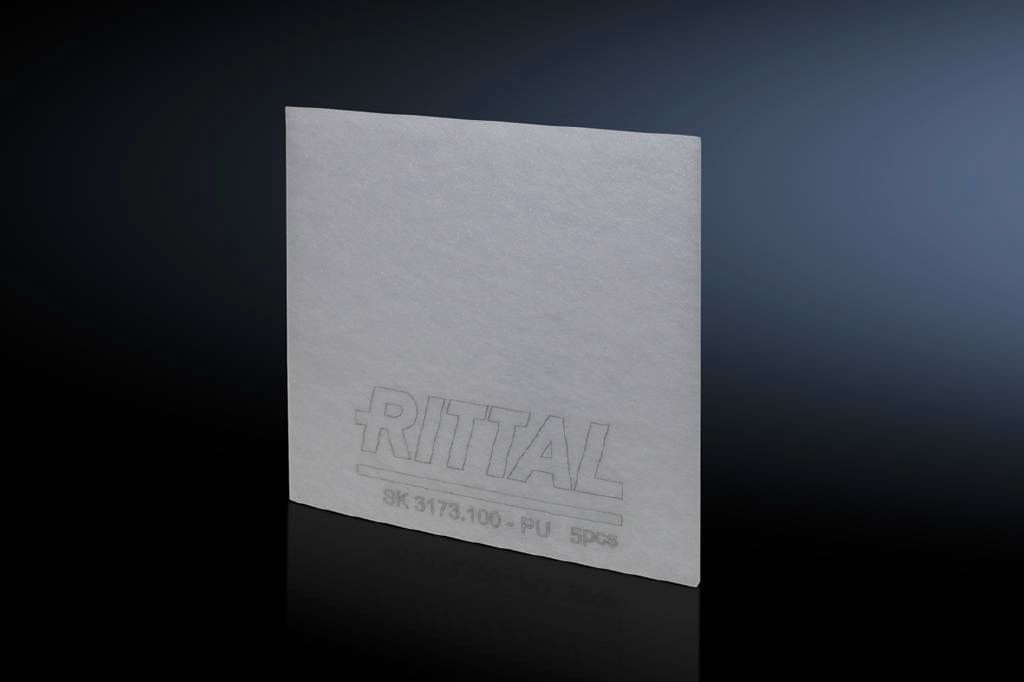 Rittal Cooling Pad with Filter, Gray