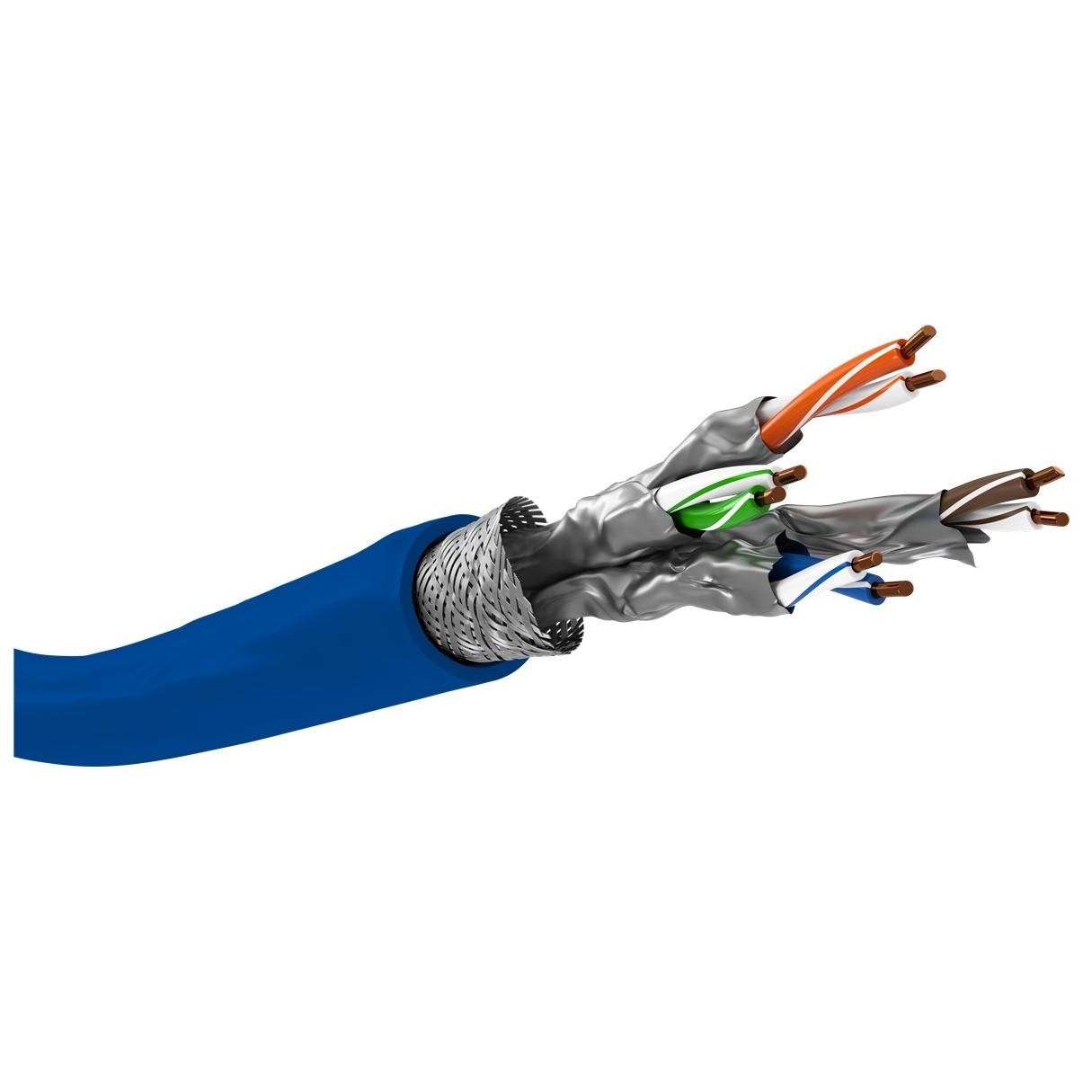 Goobay 91894 Network Cable Blue 250m Cat7a S/FTP (S-STP)