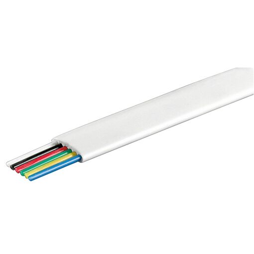 Goobay 93307 Phone Cable 100m White