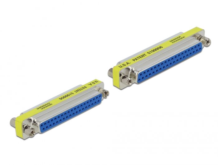 Delock 37-Pin D-Sub Adapter (Female-Female)