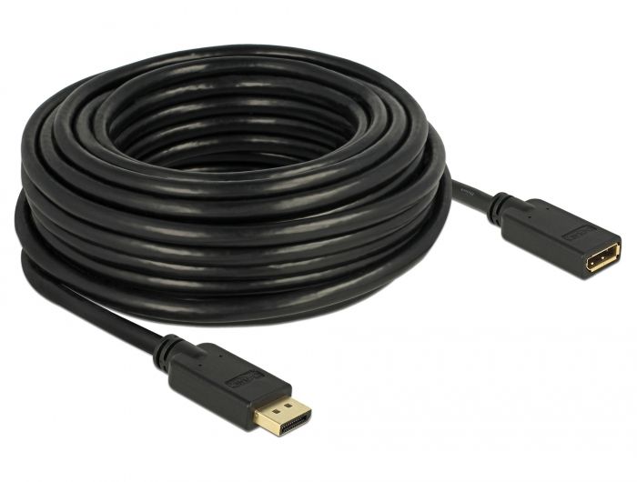 Delock DisplayPort Cable 15m Black