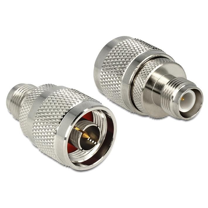 Delock RP-TNC Gender Changer Cable, Nickel