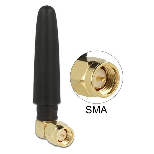 Delock 88915 SMA Omni-Directional Antenna, 1 dBi Gain