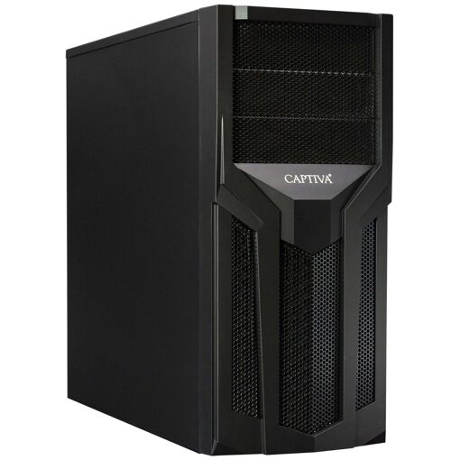 Estación de trabajo Captiva I72-662 - Procesador Intel Core i7, 3.6 GHz, 32 GB de RAM DDR4, 1 TB SSD, Negro