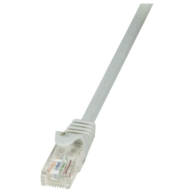 LogiLink 1.5m Cat6 U/UTP Network Cable, Gray