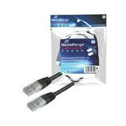 Mediarange Cat5 Ethernet Cable, 5m, Black