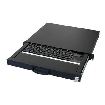 Aixcase USB + PS/2 Keyboard (German QWERTZ, Black)