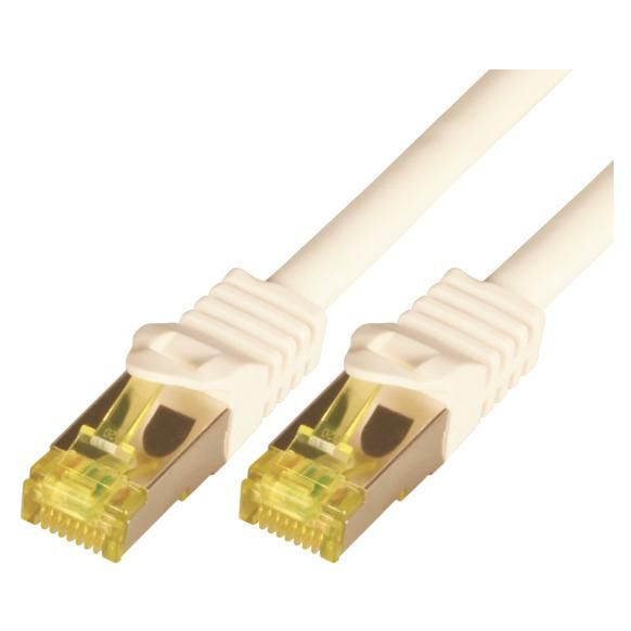 M-Cab 2m Cat7 Network Cable - White S/FTP (S-STP)